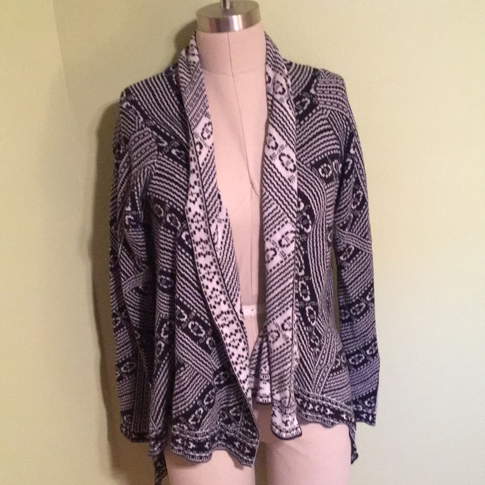 Open cardigan